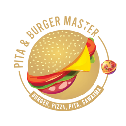Pita & Burger Master logo.